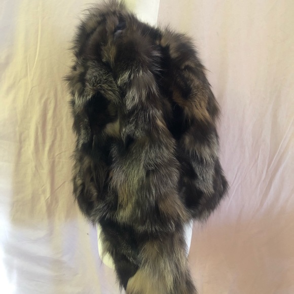 SOLD REAL Fox Fur Jacket - Picture 2 of 6